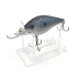 Gray and White Medium Diving Crankbait on stand